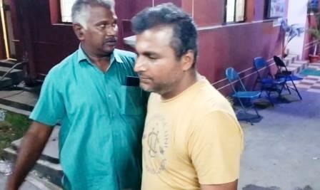 குடிபோதையில் கார் ஓட்டிய நமச்சிவாயம்