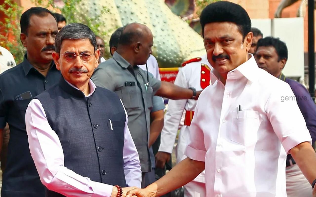 முதல்வர் - கவர்னர் சந்திப்பு