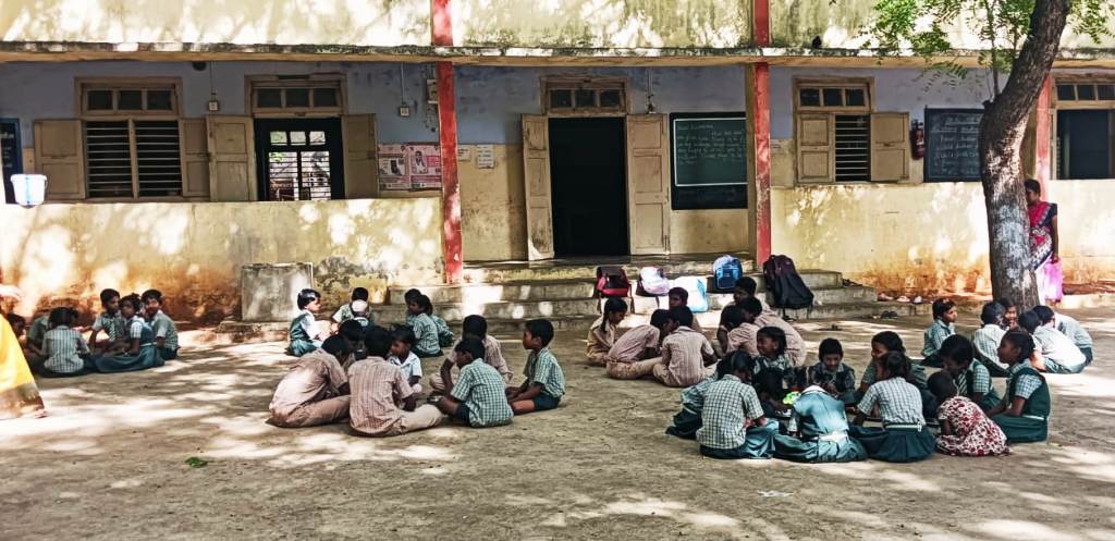 சாரதா பள்ளியில் காலை உணவு திட்டம்