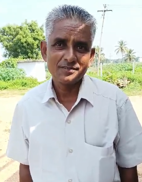 பாதிக்கப்பட்ட ராமகிருஷ்ணன்