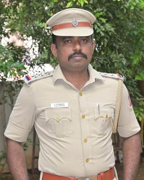 மதுவிலக்கு காவல் ஆய்வாளர் பாலகிருஷ்ணன்