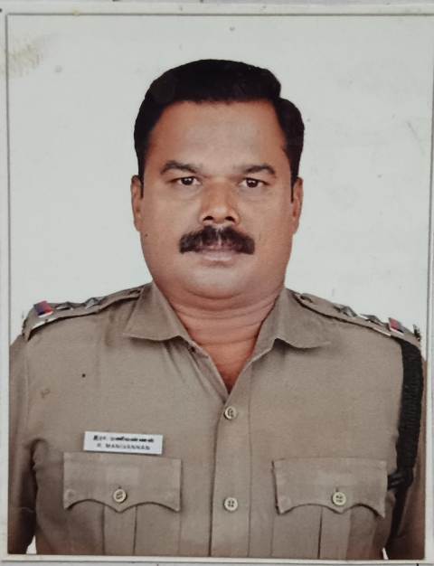 உதவி ஆய்வாளா் மணிவண்ணன்
