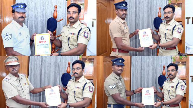 பாராட்டு நற்சான்றிதழ்கள்