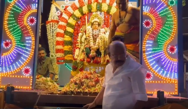 மதுரை மாரியம்மன் திருக்கோவில் பூச்சொரிதல் விழா 