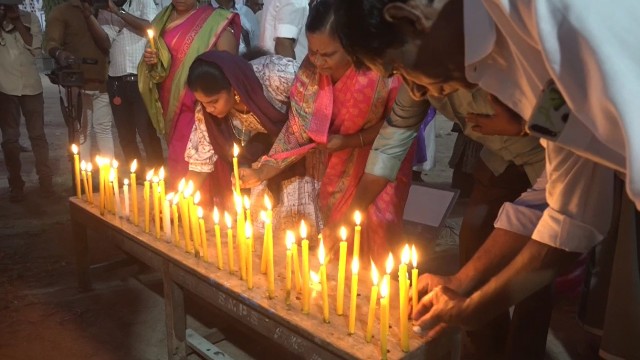 மெழுகுவர்த்தி அஞ்சலி