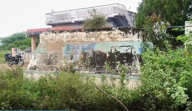 35-year-old water tank