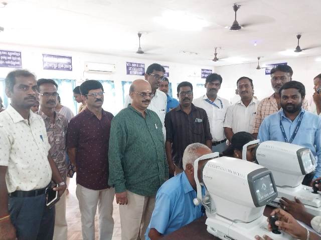 கண் பரிசோதனை முகாம்