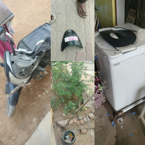 சமூக விரோத கும்பல் தாக்குதல்