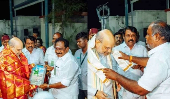 Amit Shah - அதிமுக முன்னாள் அமைச்சர்கள்