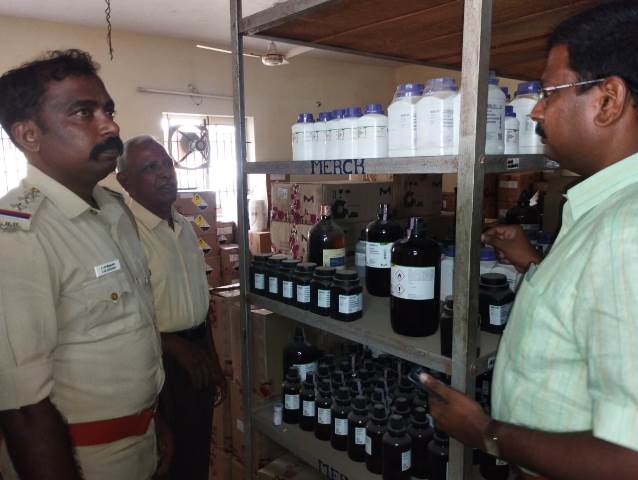 போலீஸ் திடீர் சோதனை