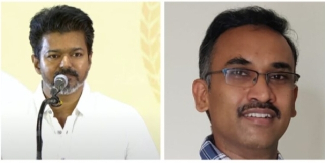 IRS அதிகாரி அருண் ராஜ்