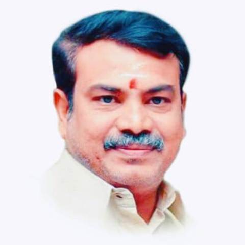 அமமுக செயலர் பா.ராஜேஸ்வரன்.