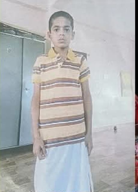 உயிரிழந்த சிறுவன்