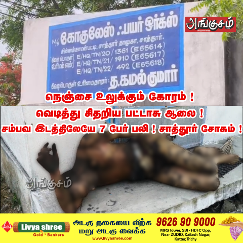 பட்டாசு ஆலை விபத்து