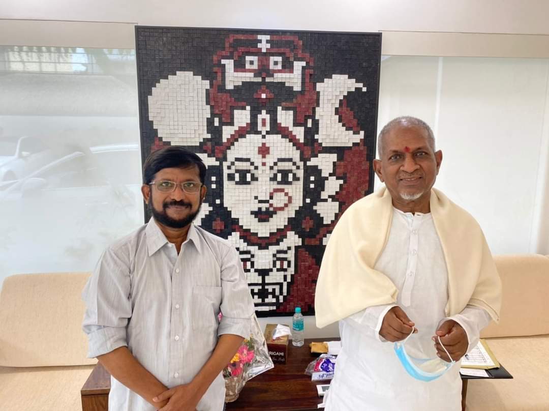 பழனிபாரதி - இளையராஜாவுடன்