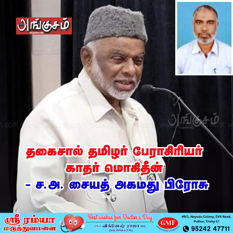 பேராசிரியர் காதர் மொகிதீன்