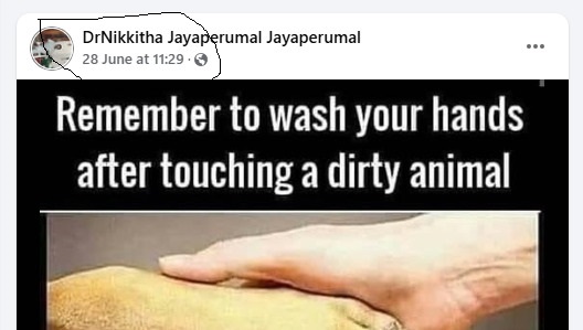 நிகிதா சொல்லும் அந்த Dirty animal யார் ?