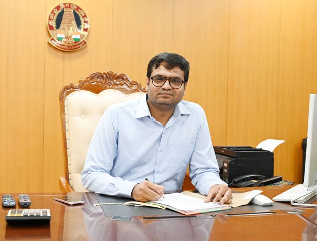 திருச்சி கலெக்டா் சரவணன்