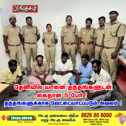 வேட்டையாடப்படும் தந்தங்கள்