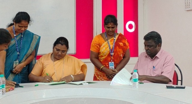 புரிந்துணர்வு ஒப்பந்தம் !