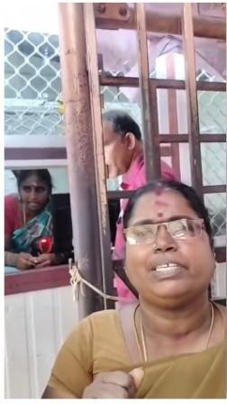 பெண் ஊழியர் அடவடி