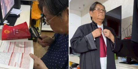 சட்ட பயிலும் தாய்