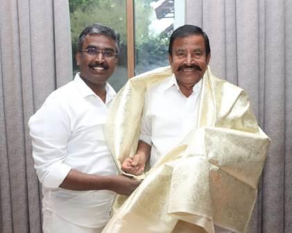 அமைச்சர் கே.என்.நேரு - திருச்சி முருகானந்தம்