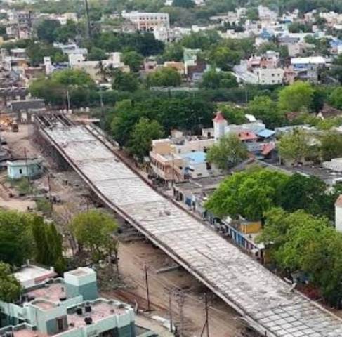 மேம்பால பணிகள்