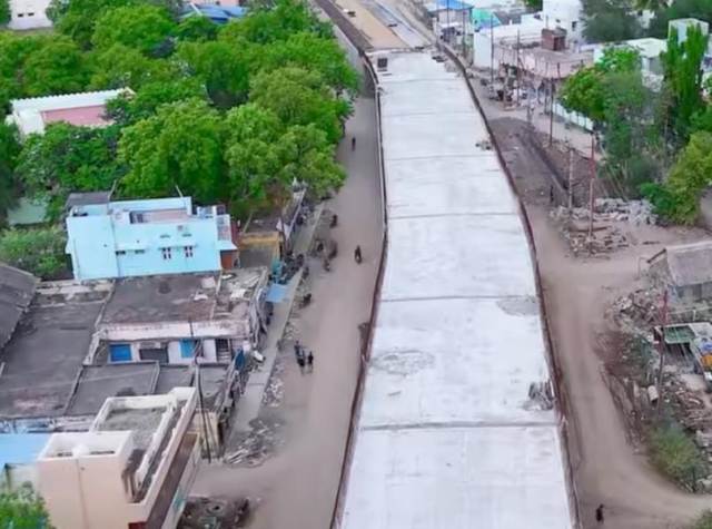 மேம்பால பணிகள்