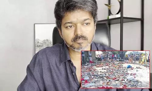 கரூர் மீட்டிங் நடிகர் விஜய்