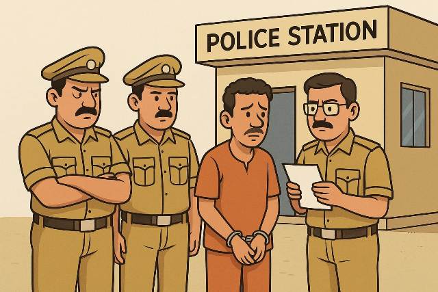 கைதியை தப்பவிட்ட காவலர்கள் 