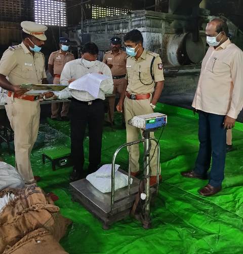 போதைபொருட்கள் ஏரிப்பு