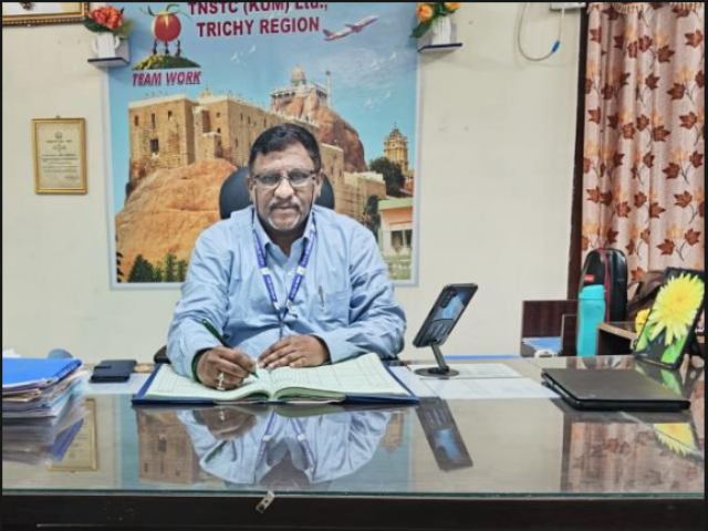 போக்குவரத்து கழக நிர்வாக இயக்குனர் சதீஷ்குமார்