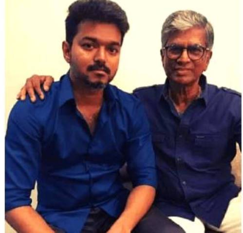 vijay with chandrasekar