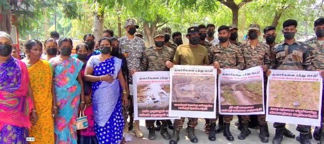 ராணுவ வீரர்கள் கோரிக்கை மனு