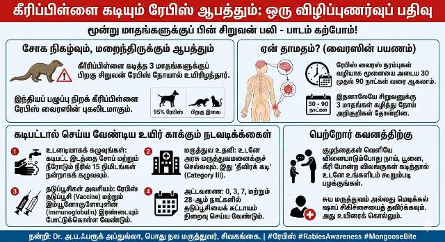 ரேபிஸ் தொற்றுகள் 