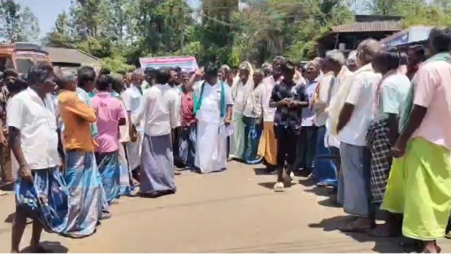 தேர்தல் புறக்கணிப்பு போராட்டம்