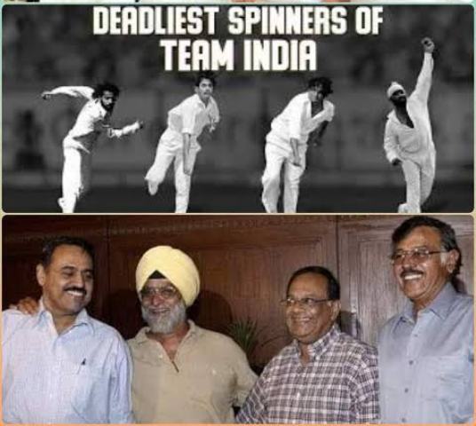 இந்திய ஸ்பின் பவுலா்கள்