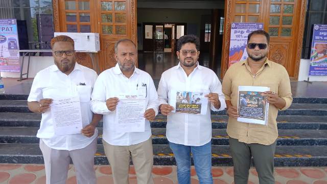 எஸ்டிபிஐ கட்சி வர்த்தக பிரிவினர் கோரிக்கை