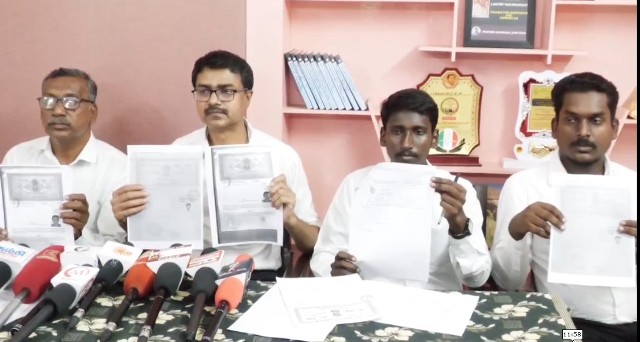 கேள்வி எழுப்பிய வழக்கறிஞா்