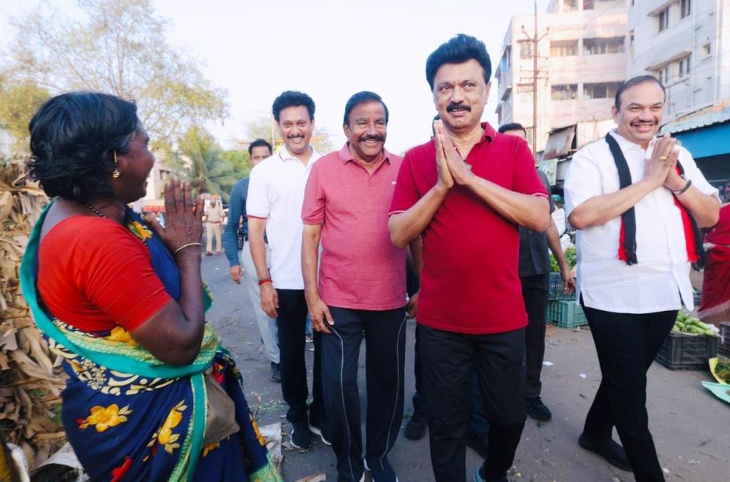 திருச்சி கிழக்கு தொகுதியில் மு.க.ஸ்டாலின் -