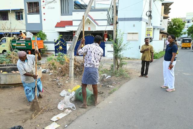 தூய்மைப் பணிகள் தீவிர ஆய்வு!